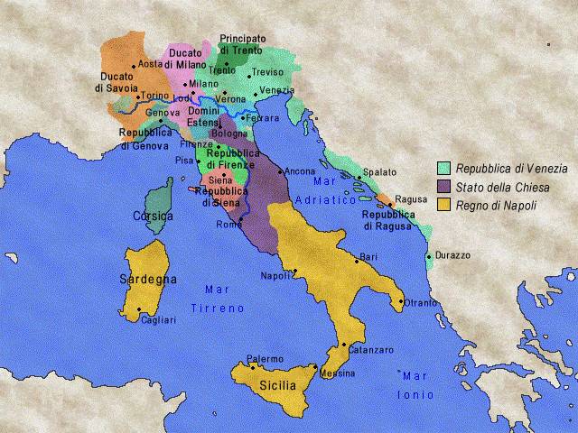 L’Italia al tempo della pace di Lodi (1454-1494)