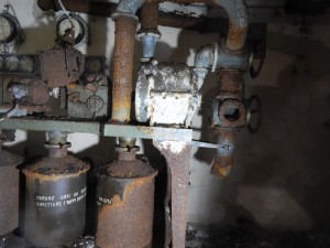 Impianto di ventilazione, filtrazione e rigenerazione dell'aria della S.A.A. Marelli.