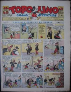 "Topolino" n. 295 del 18 agosto 1938: inizia qui "L'ombra di Rebo"