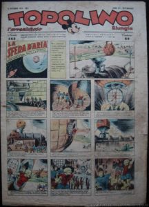 Topolino n. 563 (14 dicembre 1943 e quarta puntata della Sfera d'aria)