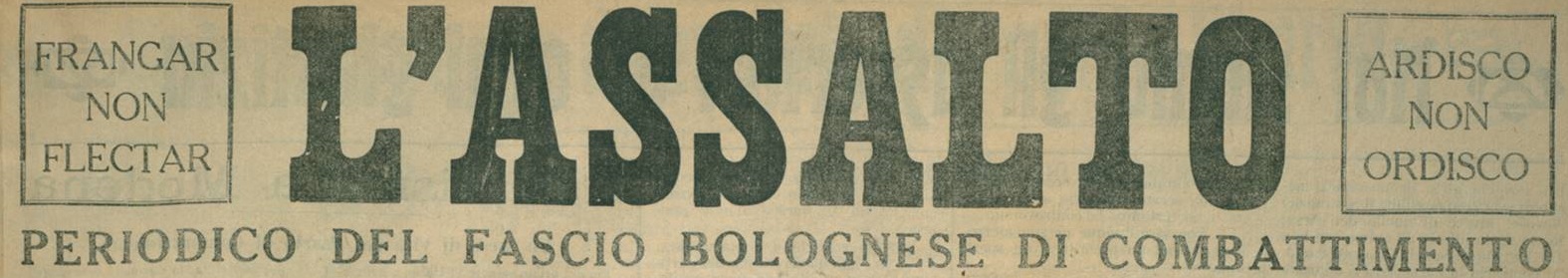 “La libertà muore se il Fascismo muore” (24 settembre – 31 dicembre 1921)